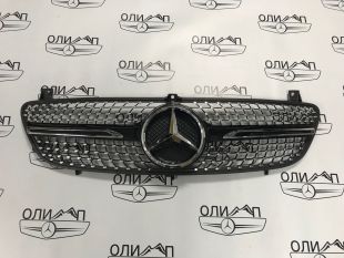 Решетка радиатора Mercedes viano vito W639 дорест